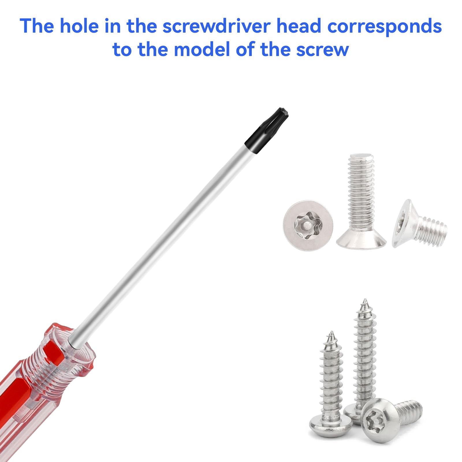 とるま T15 Torx/Star Driver Bit - Color Coded 2